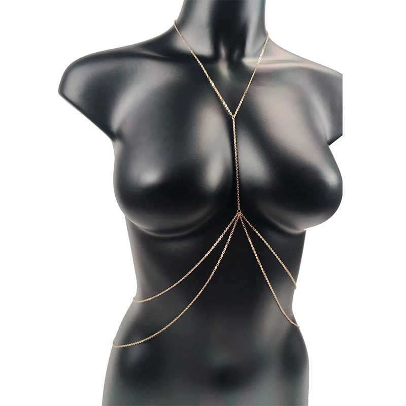 Body Jewelry Harness - Ювелирные изделия для тела, сексуальная цепочка