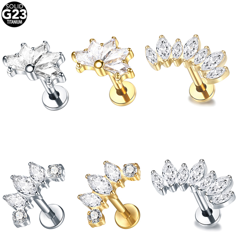 Helix Cartilage Ring - 1 шт., титановое кольцо для губ,