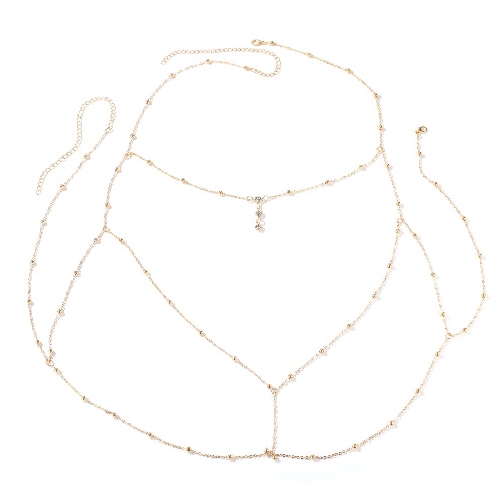 Body Jewelry Chest - Цепочка на грудь женская, из нержавеющей