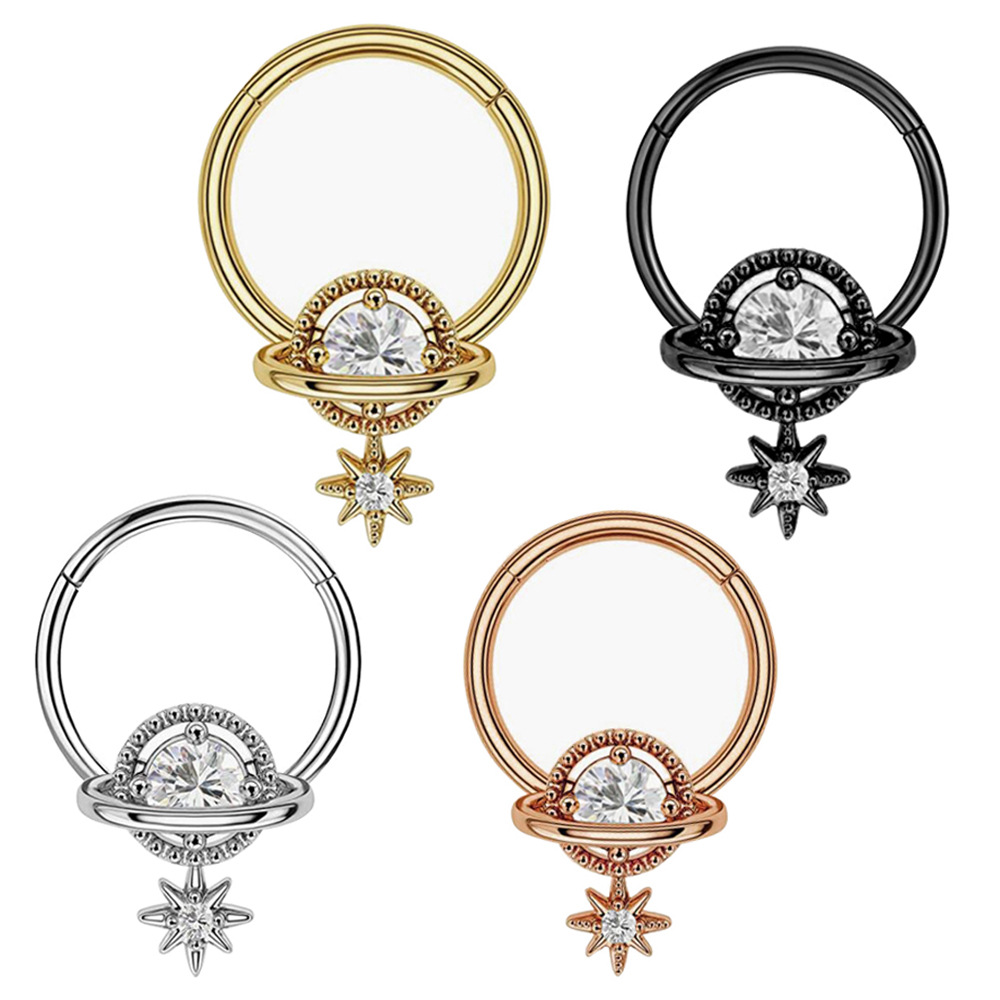Helix Cartilage Ring - Кольца для пирсинга Septum Planet Jewelry