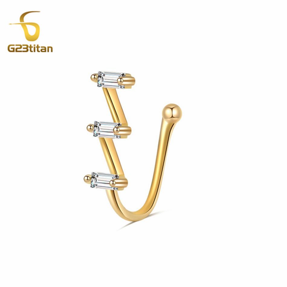 Helix Cartilage Ring - 1 шт., Поддельные кольца для пирсинга