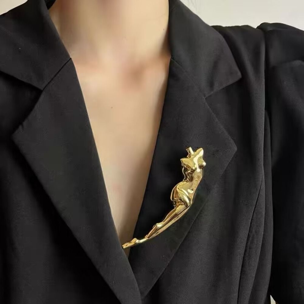 Body Jewelry Brands - Броши из сплава с глянцевым покрытием,
