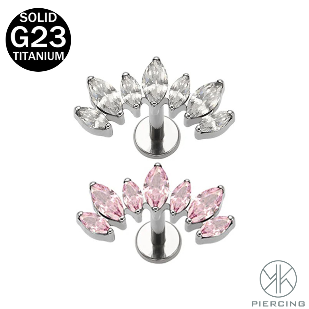 Body Jewelry Brands - 16G 18G F136 титан совершенно новый