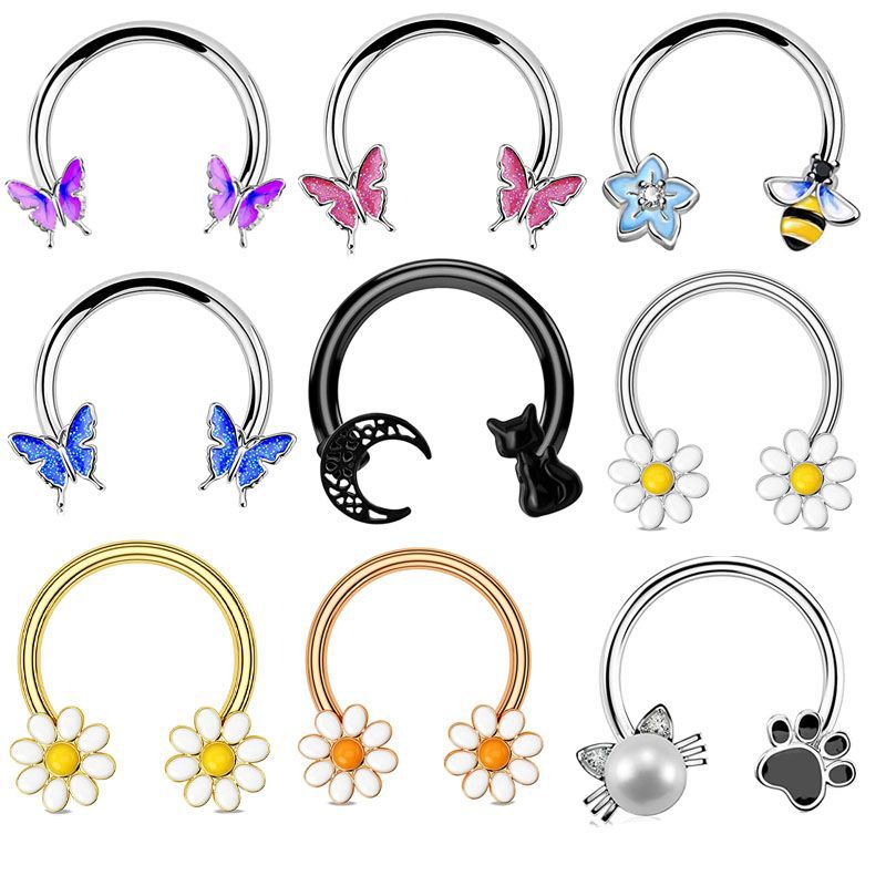 Helix Cartilage Ring - Кольцо для пирсинга 16G из хирургической