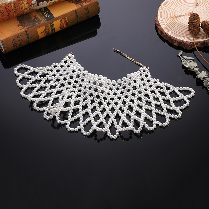 Body Jewelry Brands - Модное ожерелье с жемчугом, цепочка на