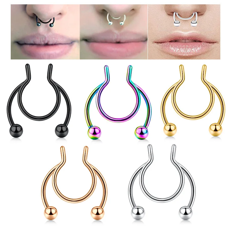 U-образное искусственное кольц – обзор и цена Body Jewelry Septum
