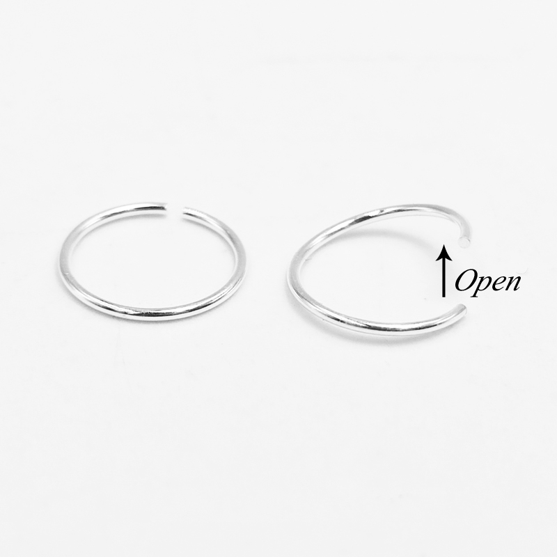 Кольцо для носа из серебра 925 – обзор и цена Body Jewelry Septum