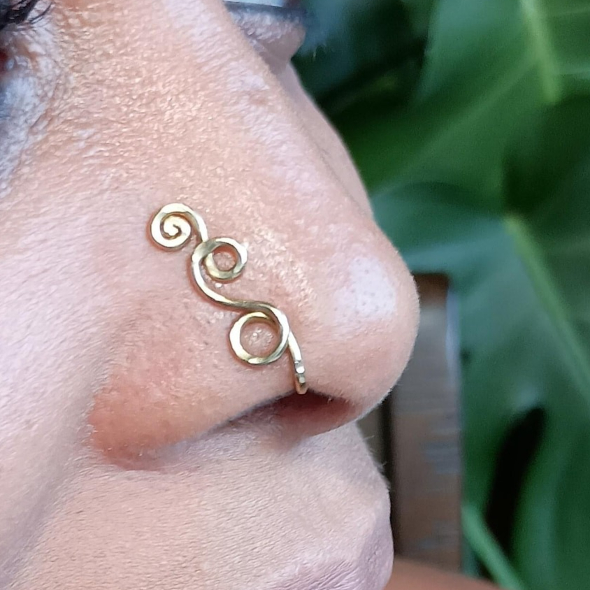 Имитация пирсинга: кольцо-манж – обзор и цена Body Jewelry Septum
