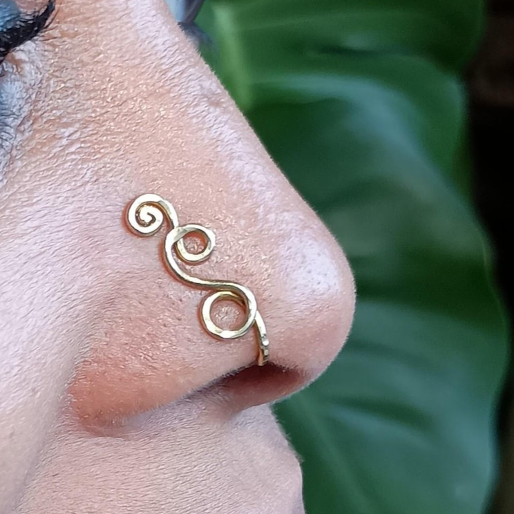 Имитация пирсинга: кольцо-манж – обзор и цена Body Jewelry Septum