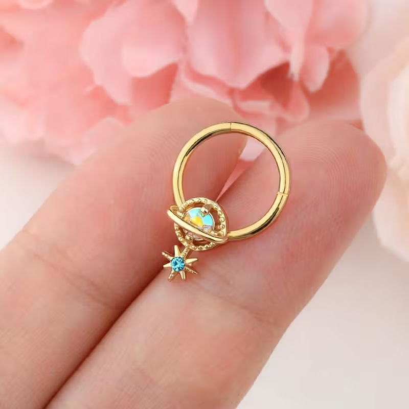 Кольца для пирсинга Septum Pla – обзор и цена Helix Cartilage Ring