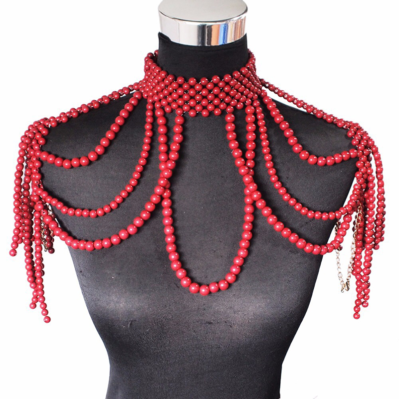 Модная жемчужная цепочка на пл – обзор и цена Body Jewelry Brands