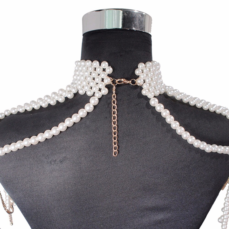 Модная жемчужная цепочка на пл – обзор и цена Body Jewelry Brands