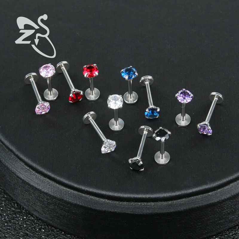 Набор колец для пирсинга губ Z – обзор и цена Zs Body Jewelry