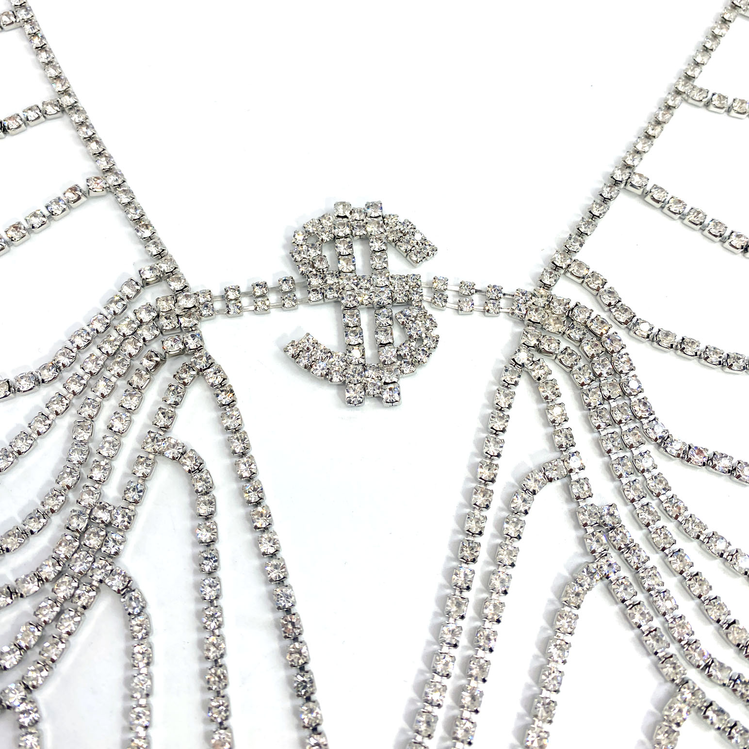 Цепочка на грудь с кисточками  – обзор и цена Body Jewelry Chest