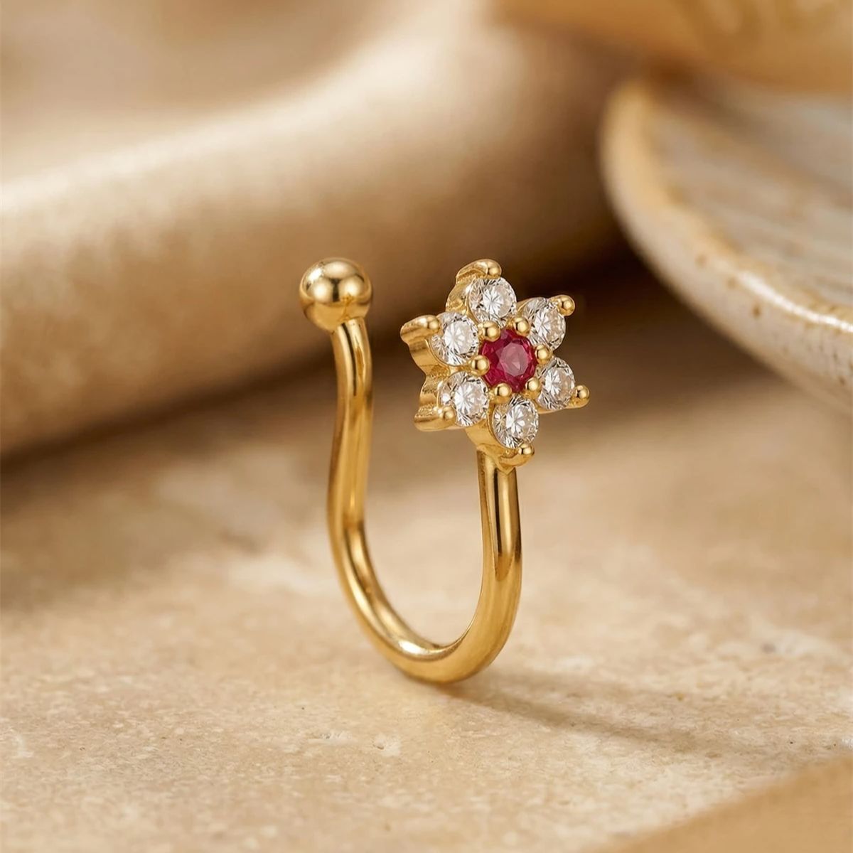 1 шт. Кольцо для носа в форме  – обзор и цена Body Jewelry On Sale