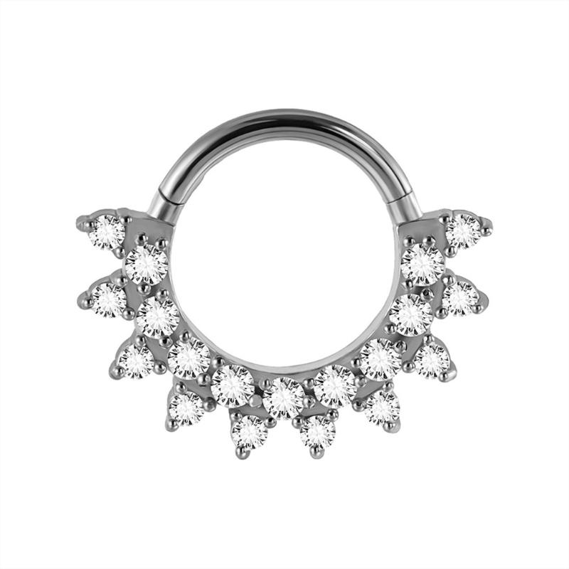 31BB Кристалл Кольцо Хряща Нос – обзор и цена Body Jewelry Septum