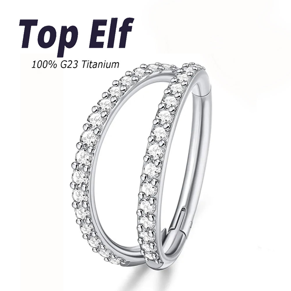 Модные украшения 16 г G23 Тита – обзор и цена Helix Cartilage Ring