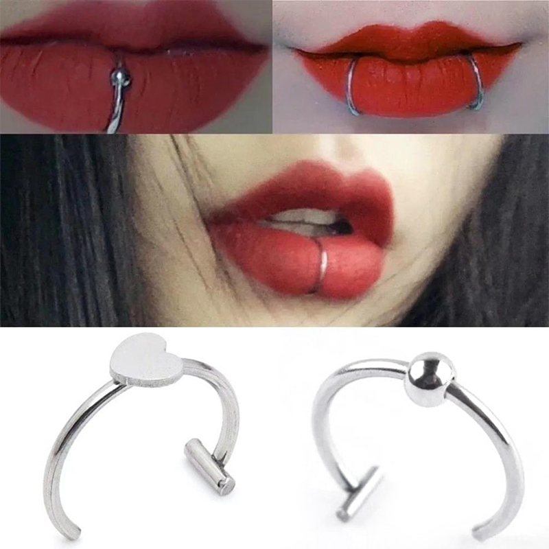 1 шт., искусственное кольцо в  – обзор и цена Body Jewelry Septum
