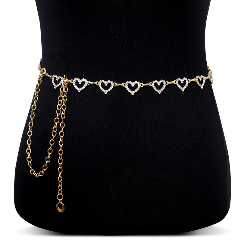 Модный пояс-цепочка с стразами – обзор и цена Body Jewelry Rhinestone