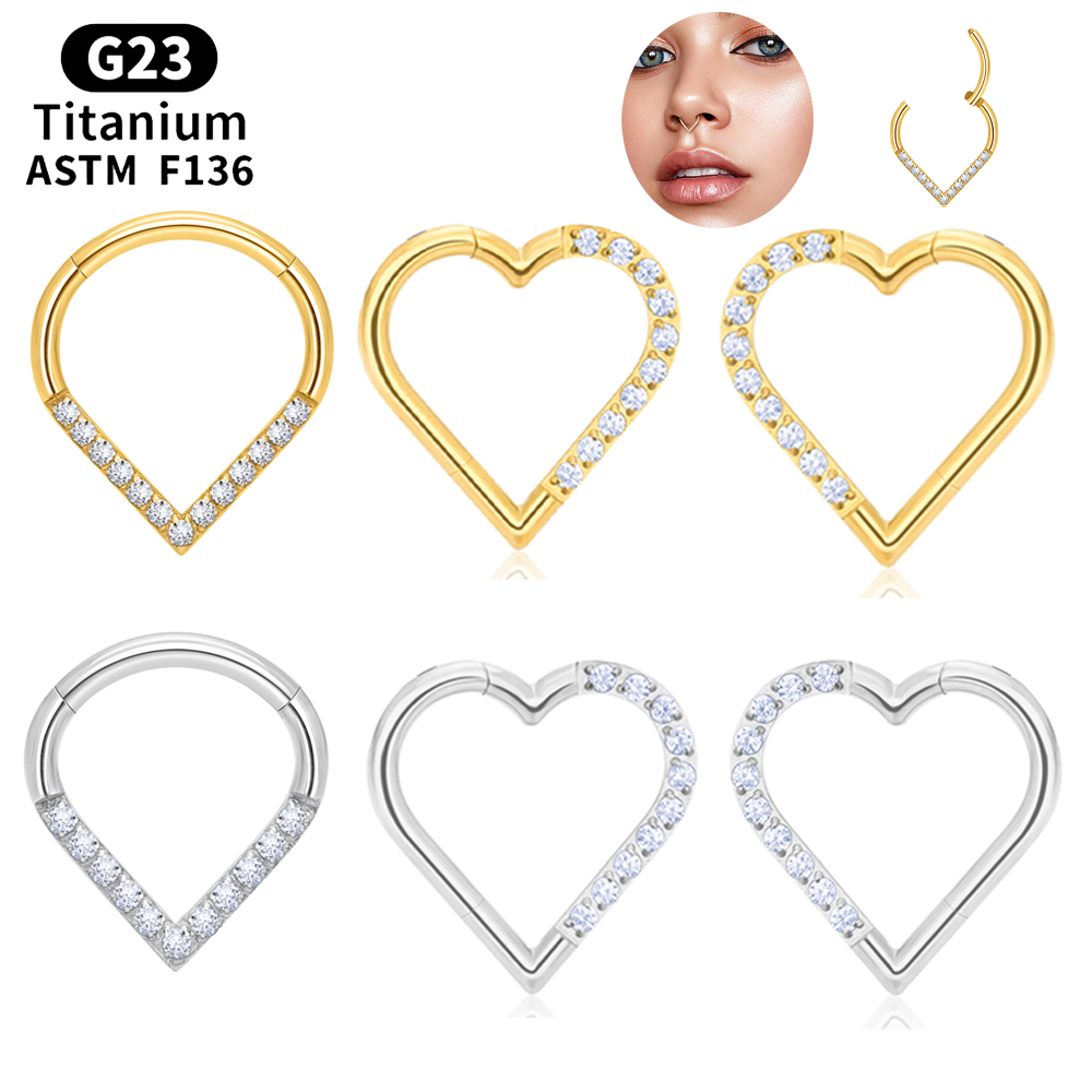 Титановые серьги-кольца ASTM F – обзор и цена Helix Cartilage Ring