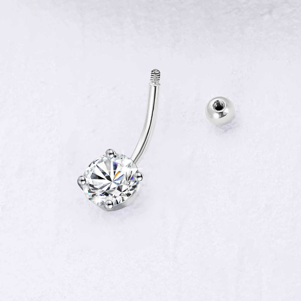 муассанит пирсинг для пупка се – обзор и цена Body Jewelry On Sale