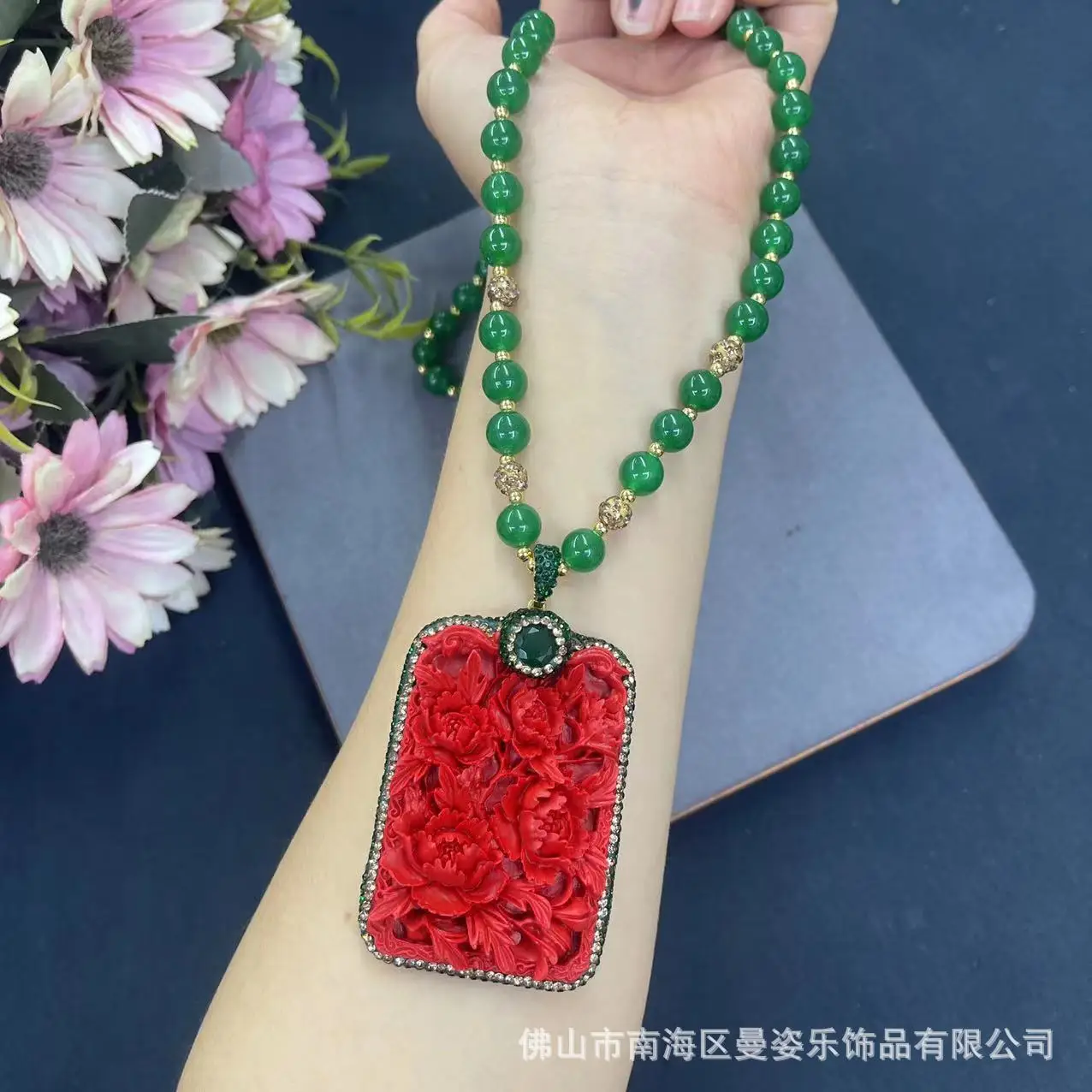 Новый цветок пиона, красный бр – обзор и цена Body Jewelry Brands