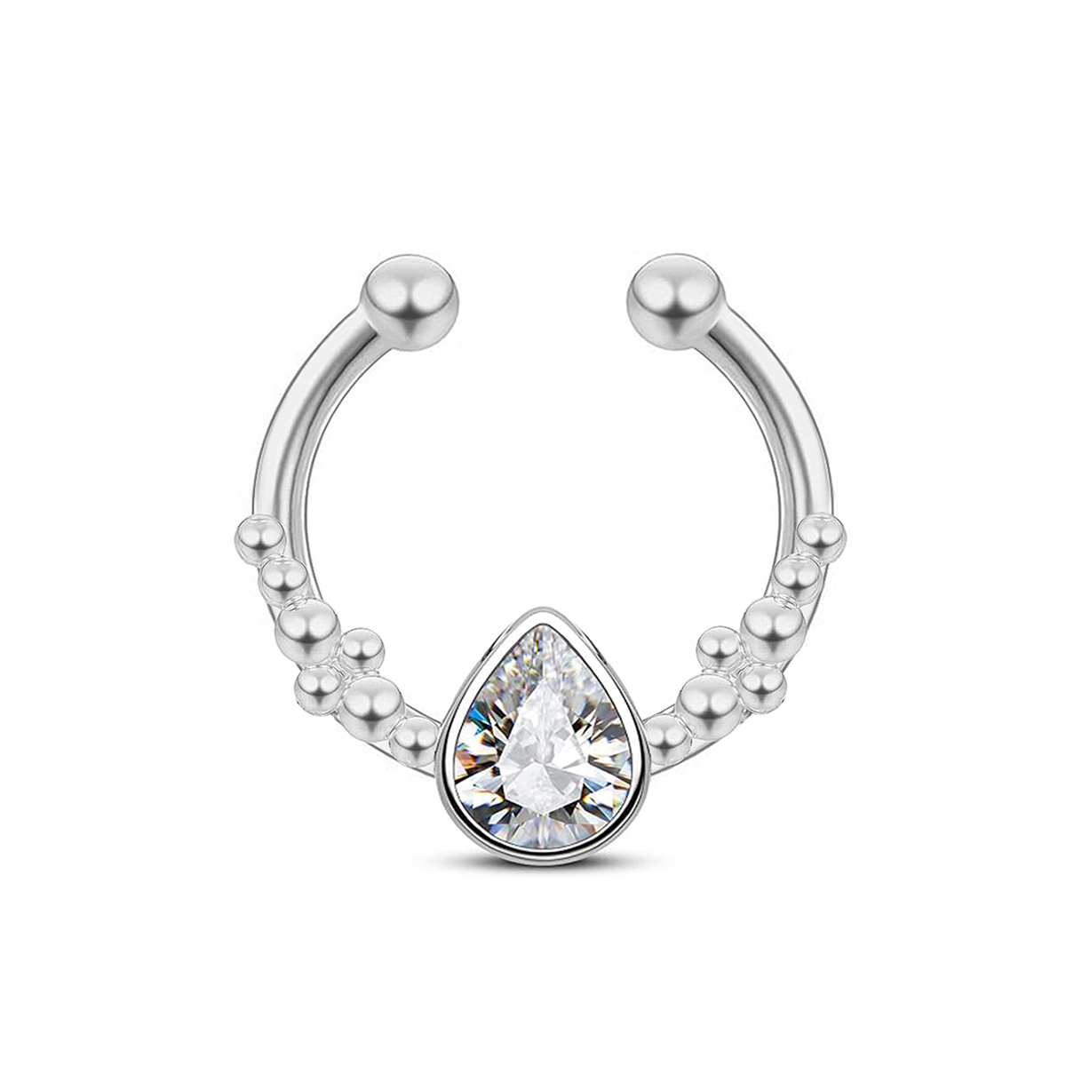 Женское кольцо в форме подковы – обзор и цена Body Jewelry Septum