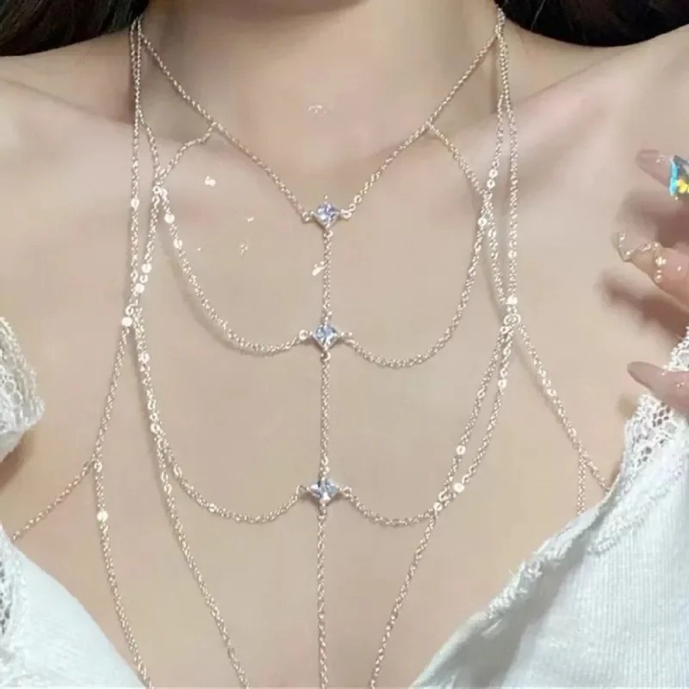Многослойная роскошная серебря – обзор и цена Body Jewelry Chest