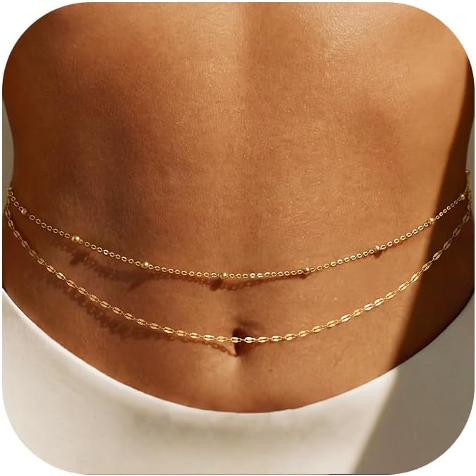 Позолоченная цепочка на талию  – обзор и цена Body Jewellery